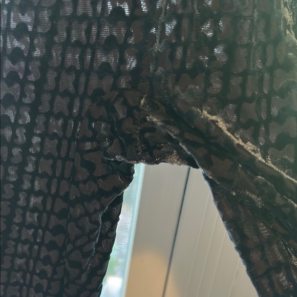 SKIMS Black Mesh Jumpsuit with keyhole back, built in gloves - Picture 7 of 15